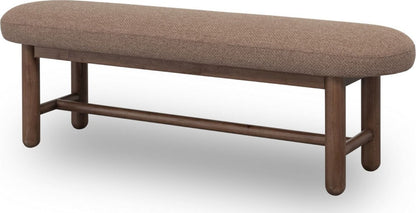 Modus Furniture - Astor Ovl Uph Bnch - Wt Bd/Clt - VW2C65BO view 1