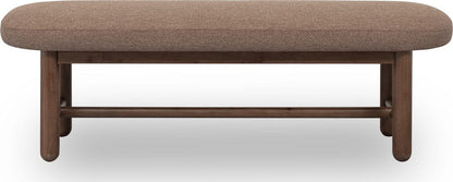Modus Furniture - Astor Ovl Uph Bnch - Wt Bd/Clt - VW2C65BO view 2