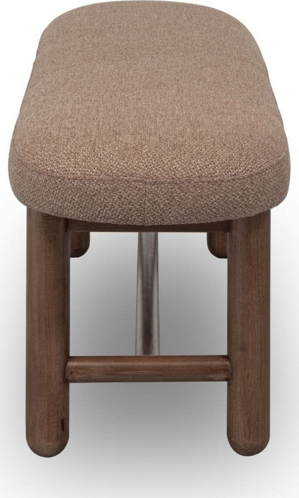 Modus Furniture - Astor Ovl Uph Bnch - Wt Bd/Clt - VW2C65BO view 3
