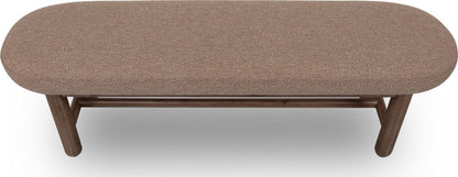 Modus Furniture - Astor Ovl Uph Bnch - Wt Bd/Clt - VW2C65BO view 4