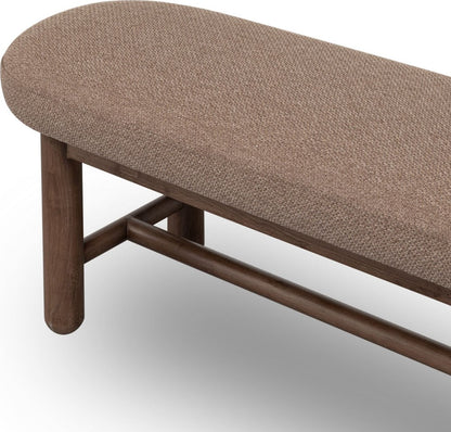 Modus Furniture - Astor Ovl Uph Bnch - Wt Bd/Clt - VW2C65BO view 5