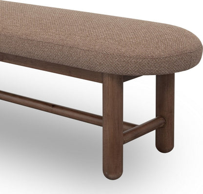 Modus Furniture - Astor Ovl Uph Bnch - Wt Bd/Clt - VW2C65BO view 6