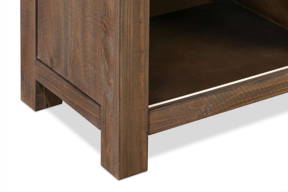 Modus Furniture - Autumn Bookcase in Flint Oak - 8FJ819BS veiw 7