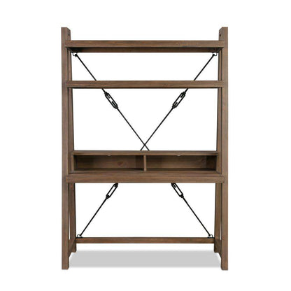 Modus Furniture - Autumn Ladder Desk in Flint Oak - 8FJ812L veiw 6