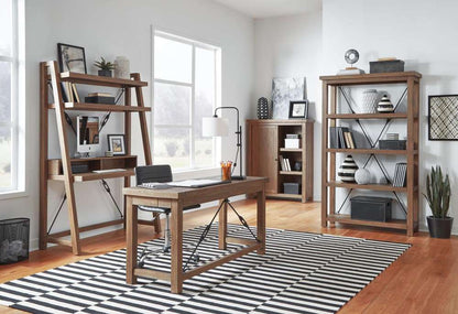 Modus Furniture - Autumn Open Shelving Unit Flint Oak - 8FJ819OS veiw 2