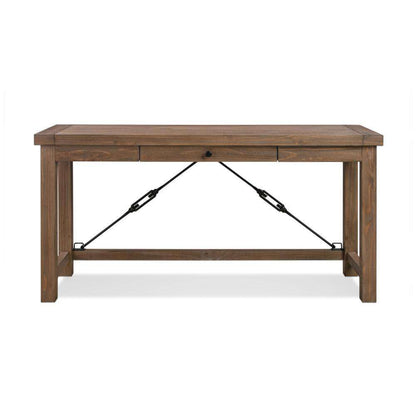 Modus Furniture - Autumn Writing Desk in Flint Oak - 8FJ811 veiw 7