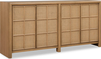 Modus Furniture - Barton Strg Cabinet - Frappe - XG3D30 view 1