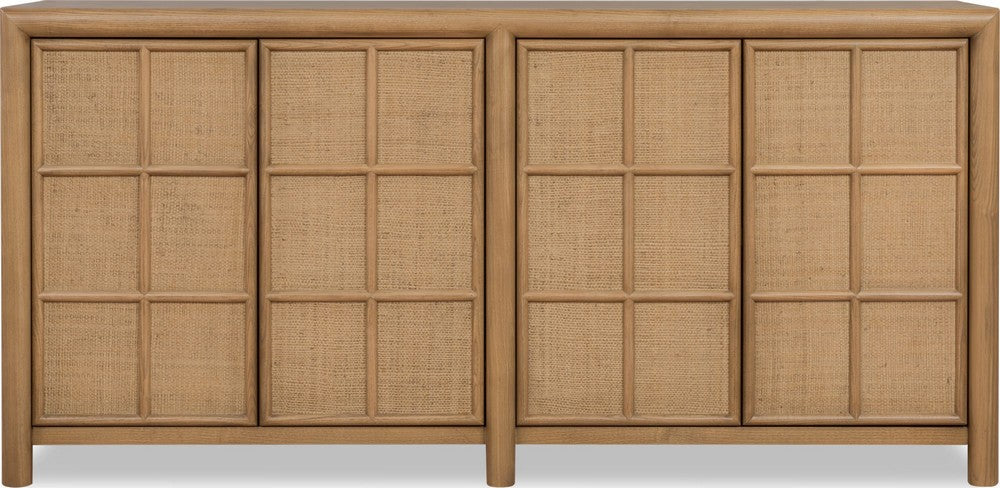 Modus Furniture - Barton Strg Cabinet - Frappe - XG3D30 view 2