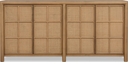 Modus Furniture - Barton Strg Cabinet - Frappe - XG3D30 view 2