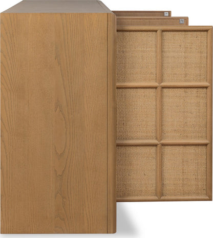Modus Furniture - Barton Strg Cabinet - Frappe - XG3D30 view 4
