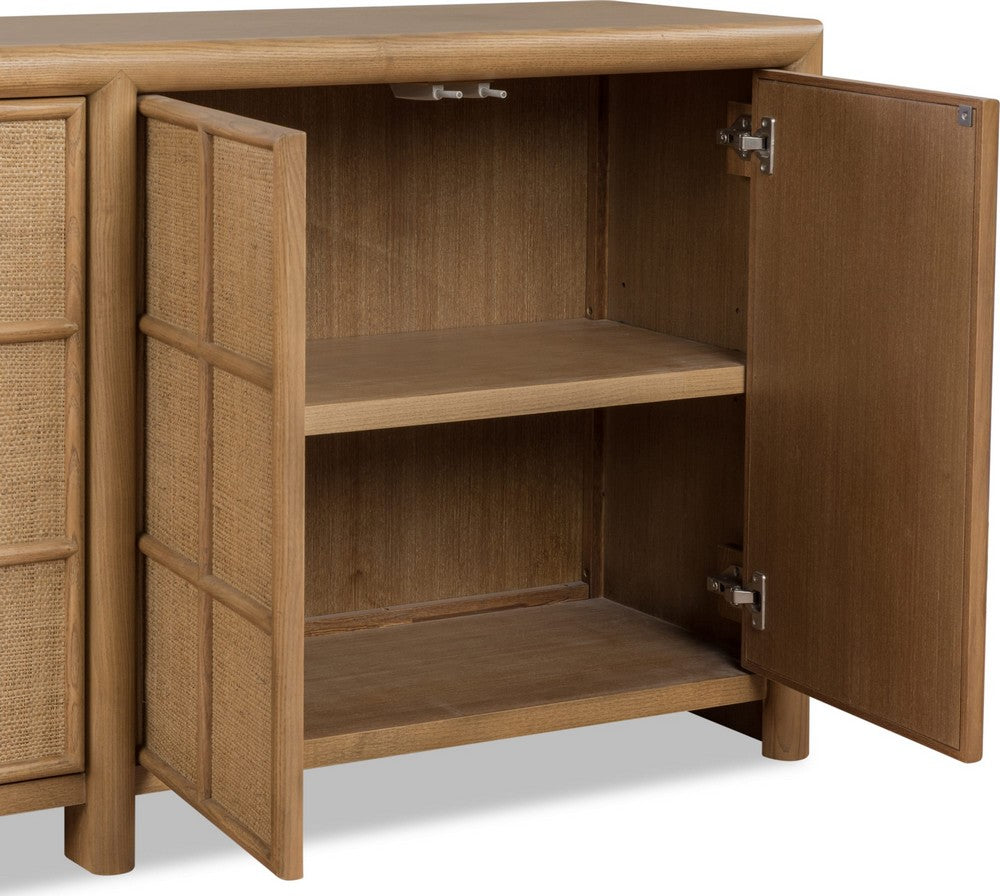 Modus Furniture - Barton Strg Cabinet - Frappe - XG3D30 view 5