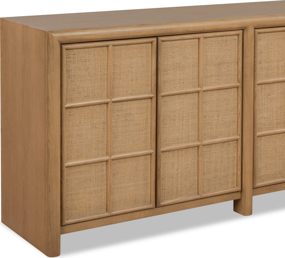 Modus Furniture - Barton Strg Cabinet - Frappe - XG3D30 view 7