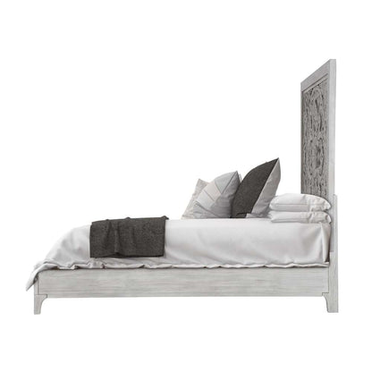 Modus Furniture - Boho Chic Full Bed in Washed White - 1JQ9H4 veiw 7