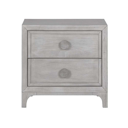 Modus Furniture - Boho Chic Nighstand in Washed White - 1JQ981 veiw 4