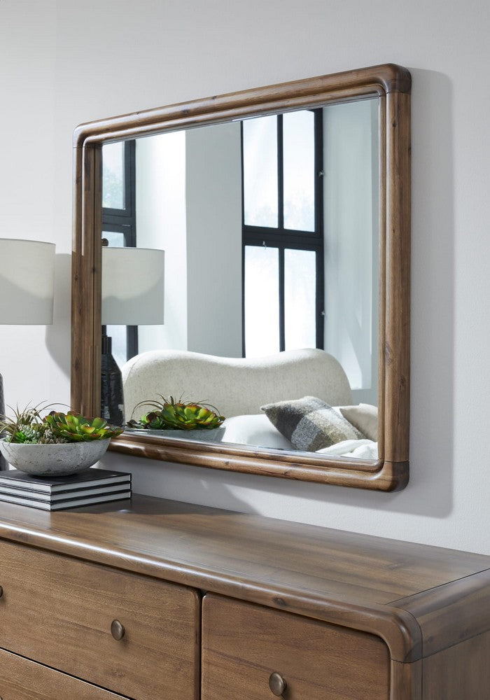 Modus Furniture - Boka Beveled Glass Wall or Dresser Mirror in Impala  - TVXU83 view 3