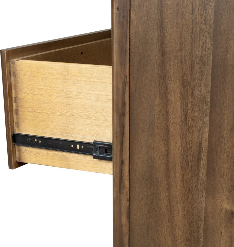 Modus Furniture - Boka Five Drawer Acacia Wood Chest in Impala - TVXU84 view 5