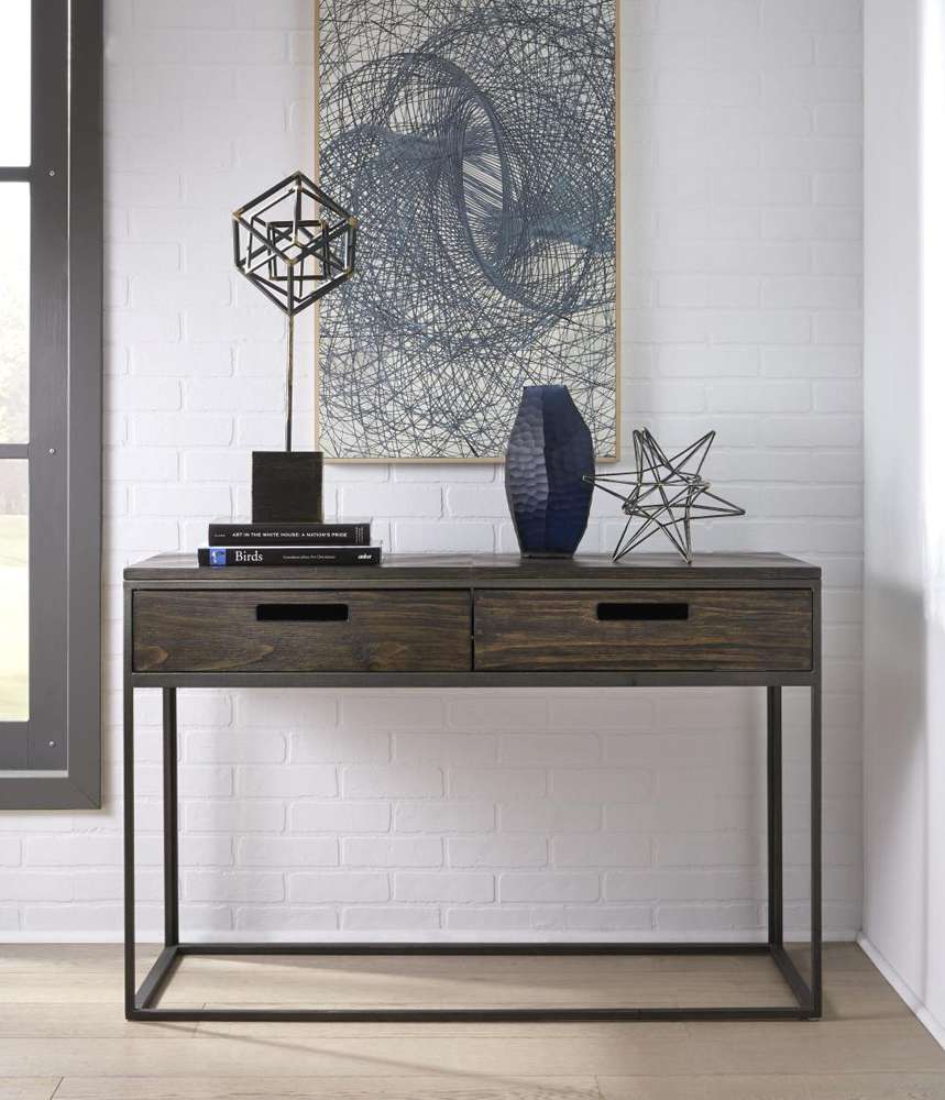 Modus Furniture - Bradley Two-Drawer Console Table in Chalet - 5Z8623_CLOSEOUT veiw 1