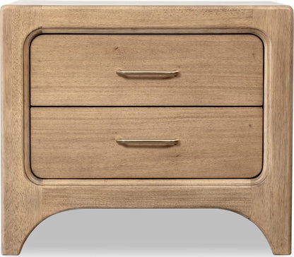 Modus Furniture - Brentwood 2 Dwr NS w/CM - Brch - VV2K81B view 2