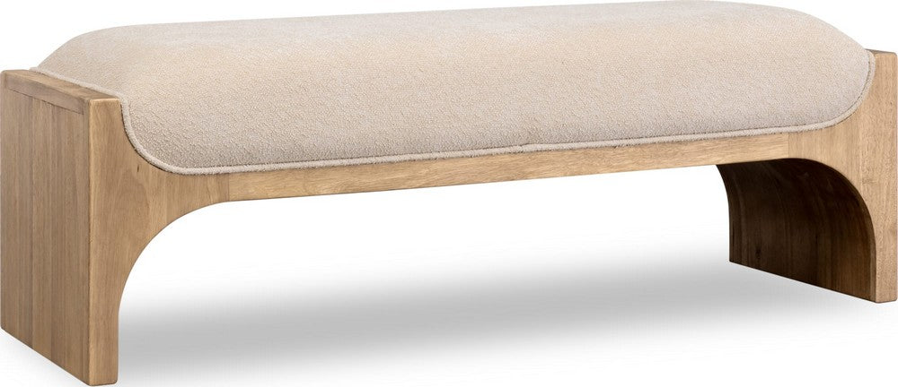 Modus Furniture - Brentwood Bench - Bthrb/Brch - VV2K88 view 1
