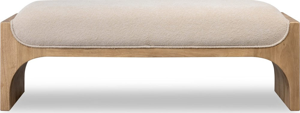 Modus Furniture - Brentwood Bench - Bthrb/Brch - VV2K88 view 2