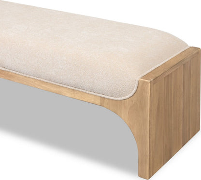 Modus Furniture - Brentwood Bench - Bthrb/Brch - VV2K88 view 6