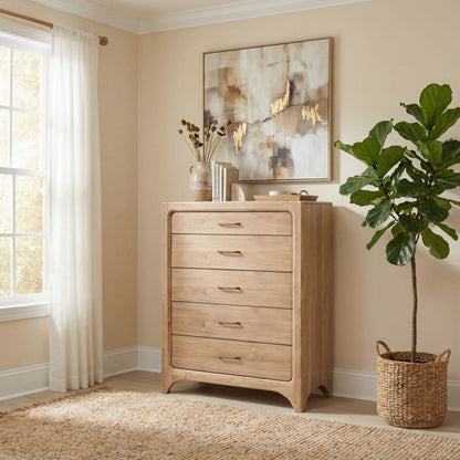 Modus Furniture - Brentwood Chest - Brioche - VV2K84 view 6