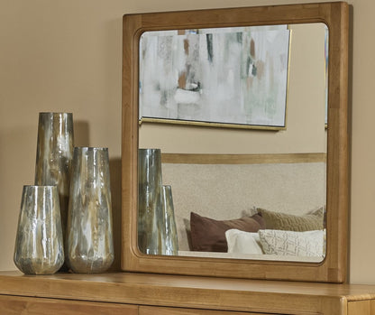 Modus Furniture - Brentwood Drs Mirror - Brioche - VV2K83 view 5