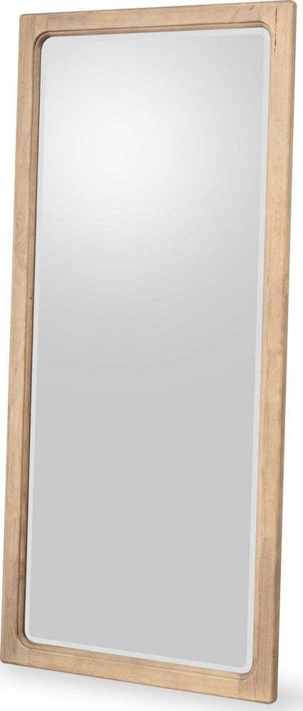 Modus Furniture - Brentwood Flr Mirror - Brioche - VV2K83FL view 1