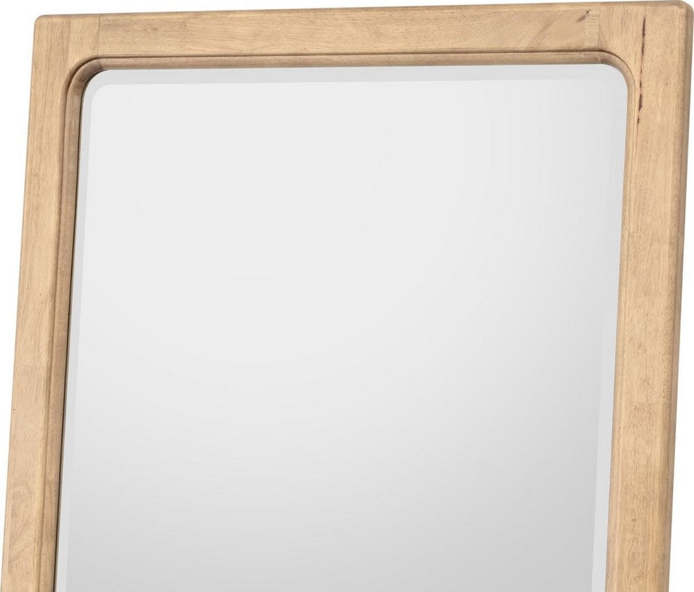 Modus Furniture - Brentwood Flr Mirror - Brioche - VV2K83FL view 3