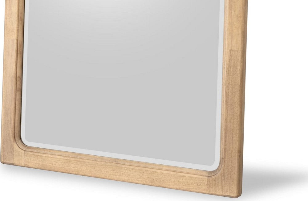 Modus Furniture - Brentwood Flr Mirror - Brioche - VV2K83FL view 4