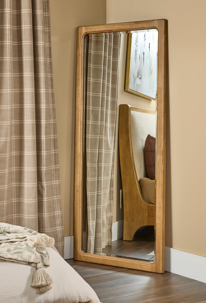 Modus Furniture - Brentwood Flr Mirror - Brioche - VV2K83FL view 7