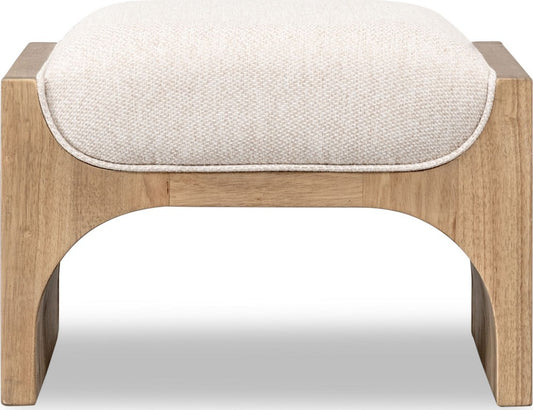 Modus Furniture - Brentwood Ottoman - Hvst Wv/Bc - VV2K91 view 2