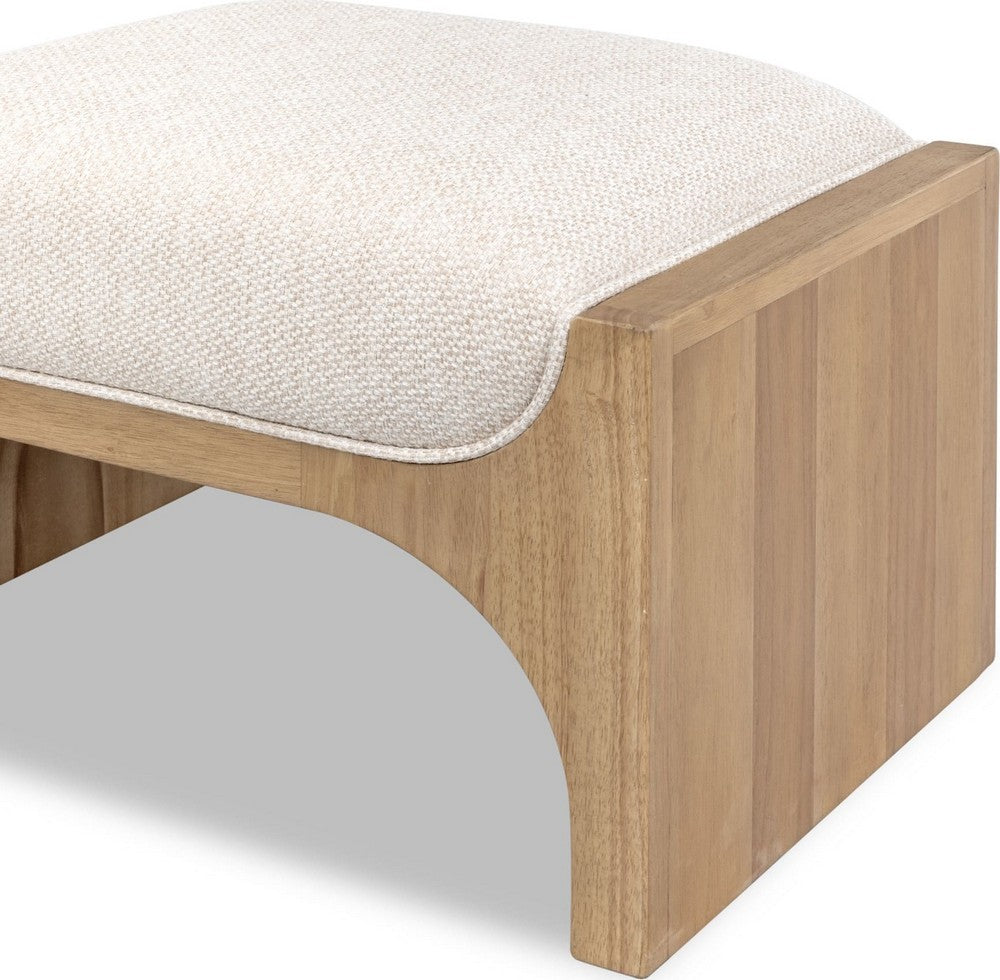 Modus Furniture - Brentwood Ottoman - Hvst Wv/Bc - VV2K91 view 4