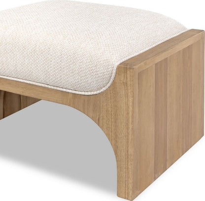 Modus Furniture - Brentwood Ottoman - Hvst Wv/Bc - VV2K91 view 4