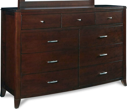 Modus Furniture - Brighton Nine Drawer Dresser In Cinnamon (2024) - BR1582A view 1