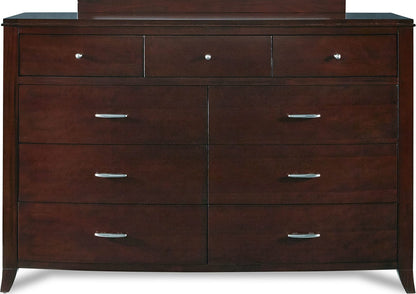 Modus Furniture - Brighton Nine Drawer Dresser In Cinnamon - BR1582 view 2