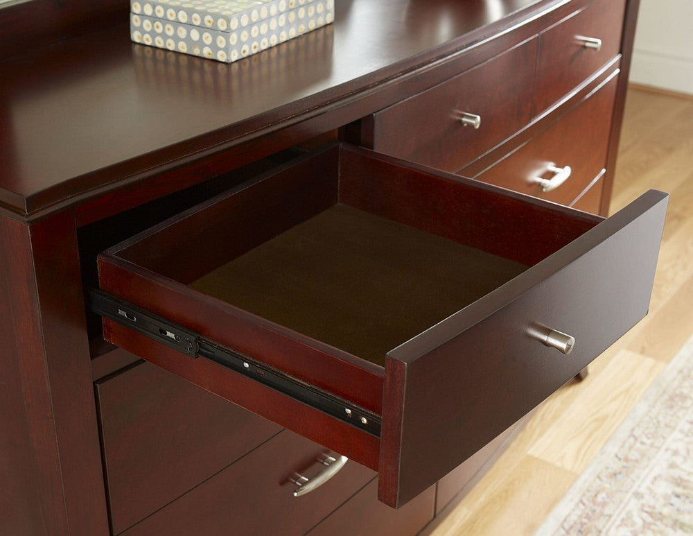 Modus Furniture - Brighton Nine Drawer Dresser In Cinnamon - BR1582 view 3