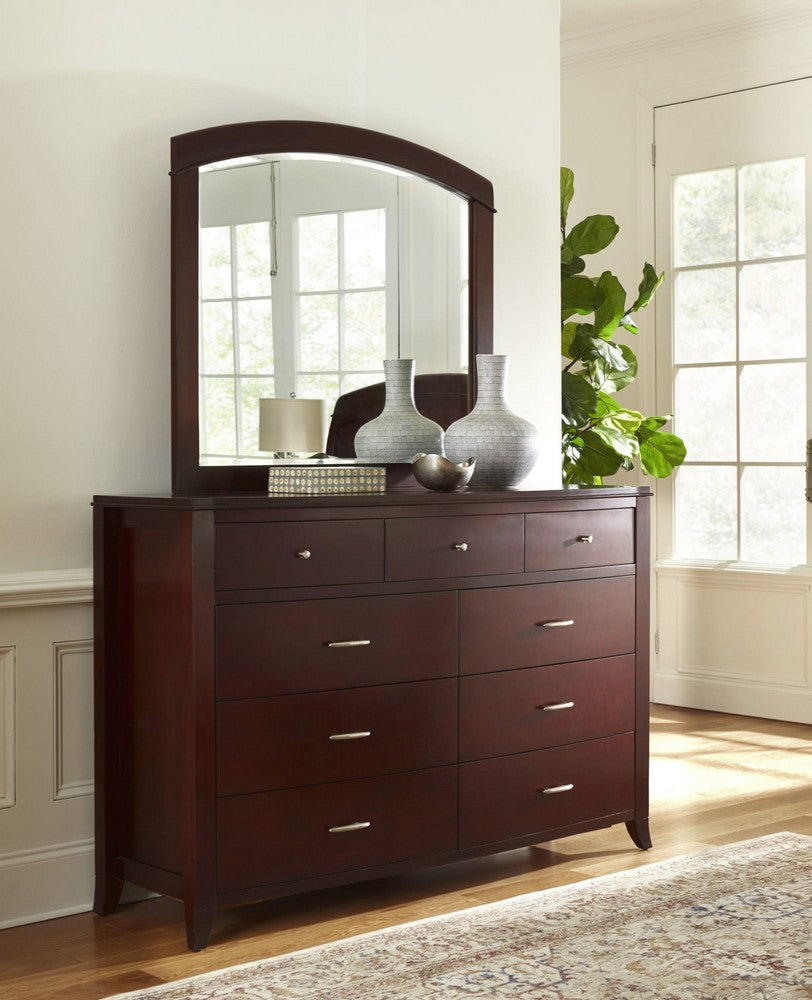 Modus Furniture - Brighton Nine Drawer Dresser In Cinnamon - BR1582 view 5