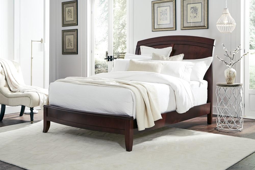 Modus Furniture - Brighton Queen Size Low Profile Sleigh Bed in Cinnamon - BR15S5 veiw 1