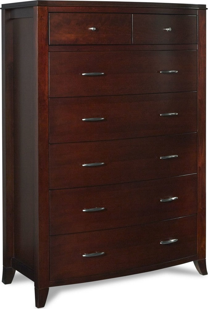 Modus Furniture - Brighton Seven Drawer Chest in Cinnamon (2024) - BR1584A view 1