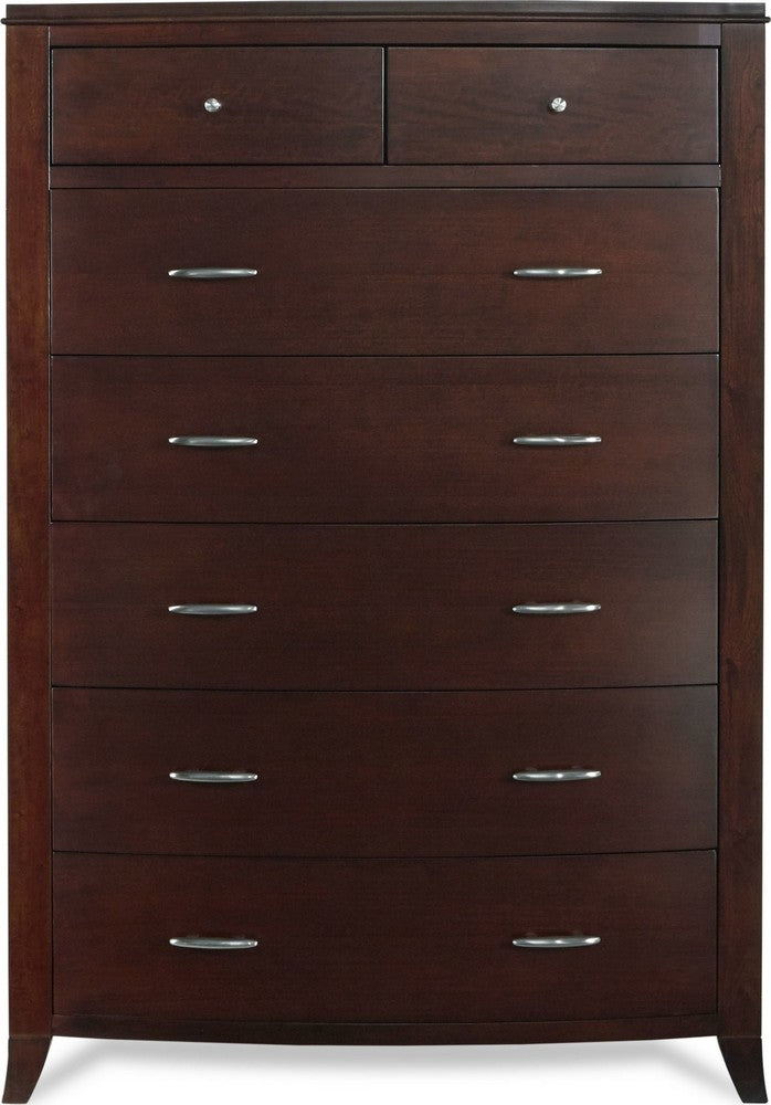 Modus Furniture - Brighton Seven Drawer Chest in Cinnamon (2024) - BR1584A view 2