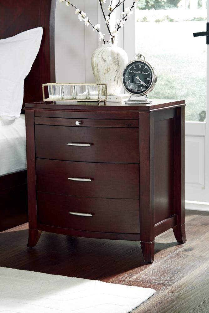 Modus Furniture - Brighton Two Drawer Nightstand in Cinnamon - BR1581 veiw 1