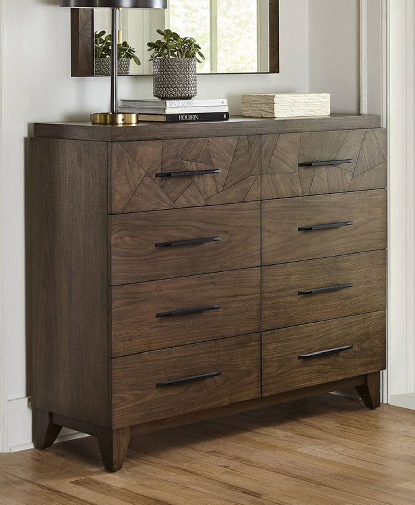 Modus Furniture - Broderick Eight-Drawer Chesser in Wild Oats Brown (2024) - EQY682BA view 1