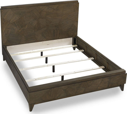 Modus Furniture - Broderick Panel Bed in Wild Oats Brown - EQY6A6 view 3