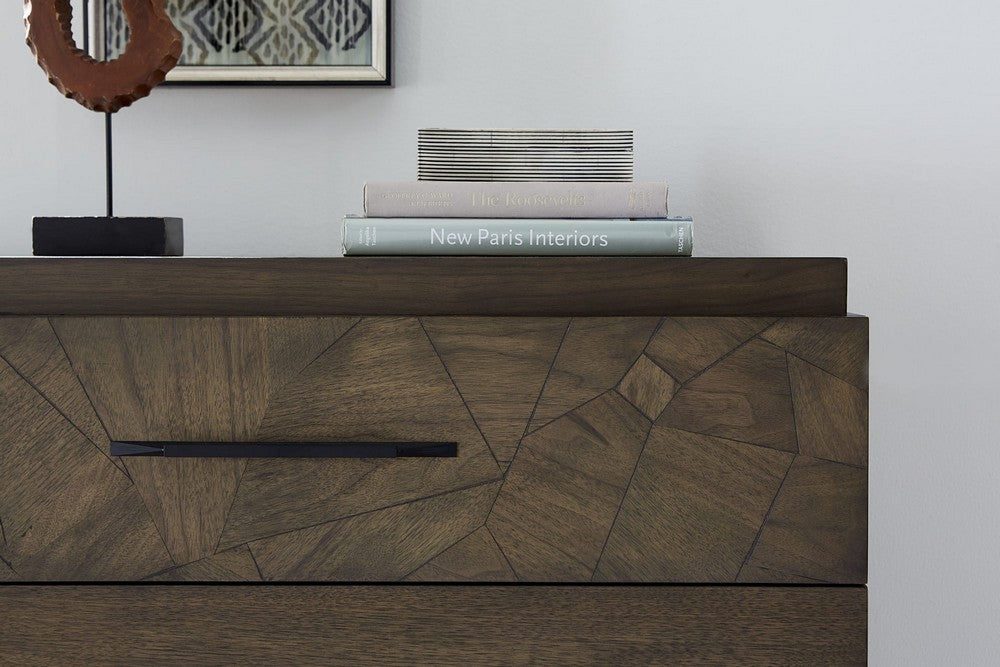 Modus Furniture - Broderick Six-Drawer Dresser  in Wild Oats Brown (2024) - EQY682A view 3