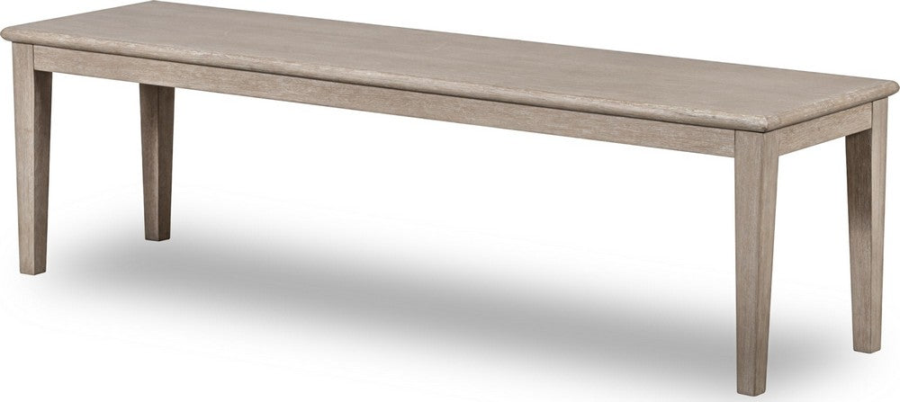Modus Furniture - Camden Oak Wood Bench in Chai - QATK65 view 1