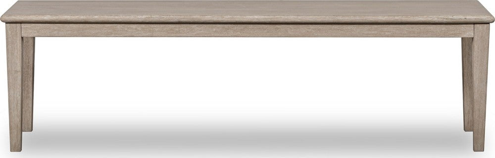 Modus Furniture - Camden Oak Wood Bench in Chai - QATK65 view 2