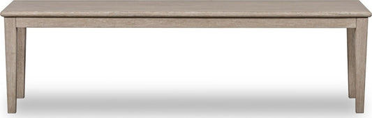 Modus Furniture - Camden Oak Wood Bench in Chai - QATK65 view 2