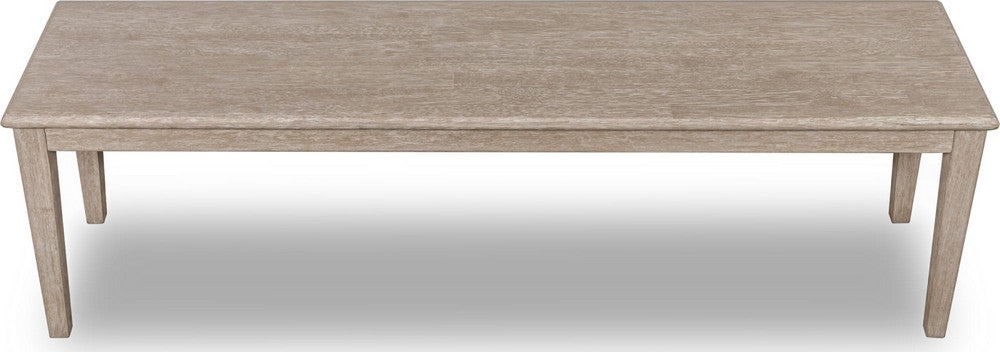 Modus Furniture - Camden Oak Wood Bench in Chai - QATK65 view 3