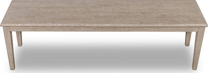 Modus Furniture - Camden Oak Wood Bench in Chai - QATK65 view 3